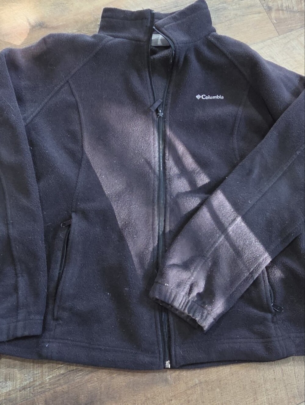 Women's Columbia Black Fleece Jacket - Likely Puffer/Utility